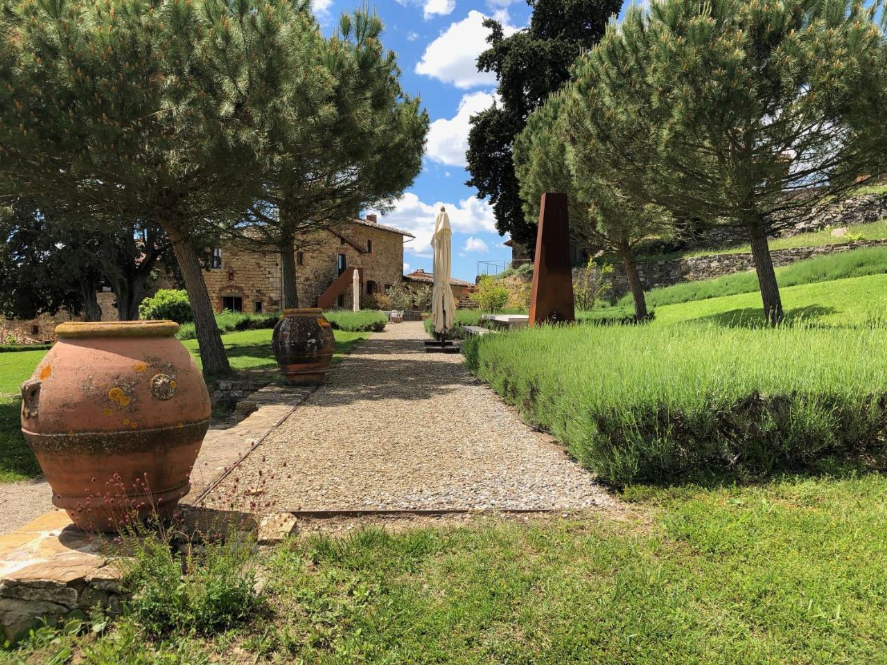 فيلا Badia A Passiganoفي Poggio Al Sole المظهر الخارجي الصورة